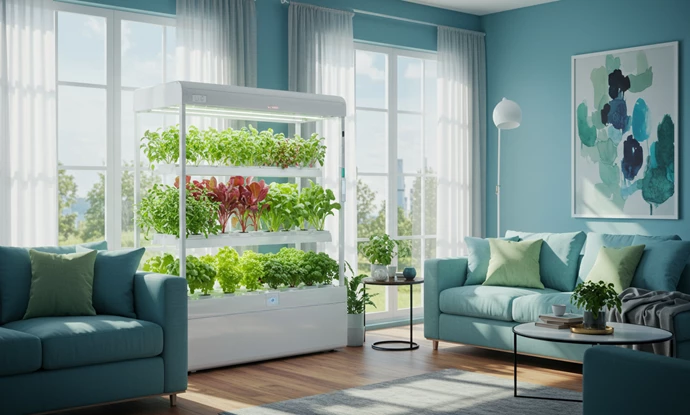 屋内家庭菜園システム体験会（品川店）