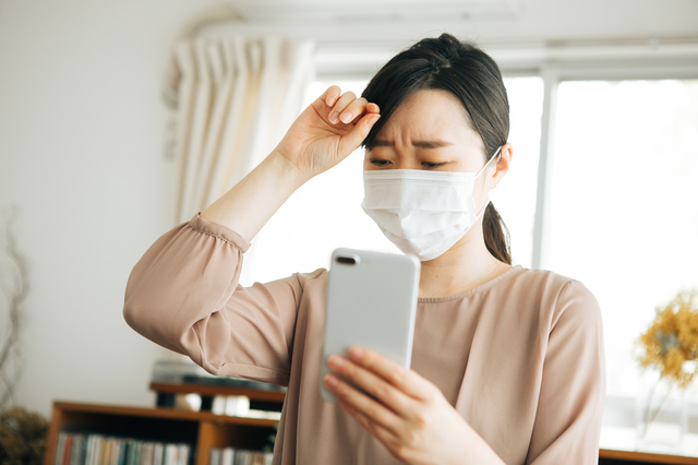 かぜやインフルエンザと見分けにくい初期段階の症状