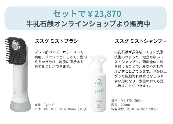 服を着たまま洗髪できる？ SUSUGUとは？