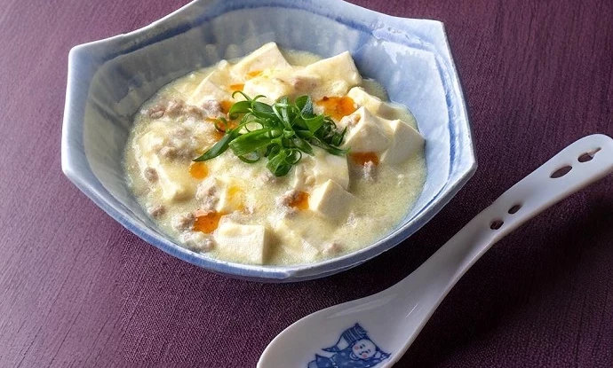 白い麻婆豆腐 夏の冷えに！たんぱく質たっぷりのやさしい中華｜健康レシピ