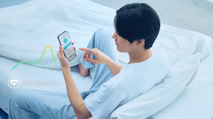 寝不足感に悩むケアラーへ！  睡眠とストレスを可視化「Smart Recovery Ring」