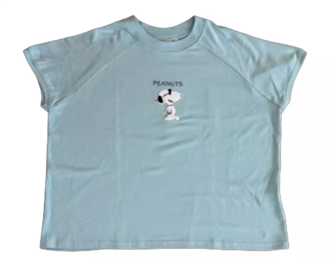 WOMEN スヌーピープリントTシャツ