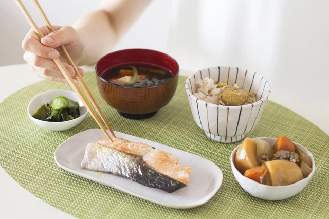 バランスのよい食事例