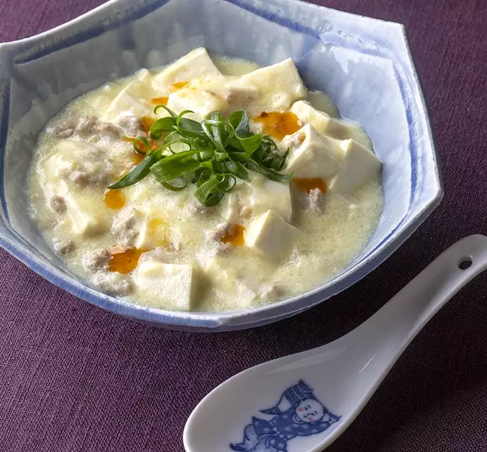 白い麻婆豆腐