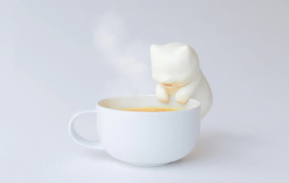 猫舌ふーふー（白）