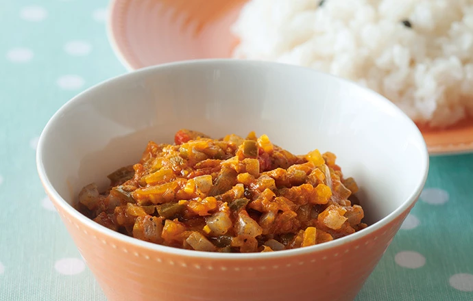 こんにゃくカレー&しらたきライス