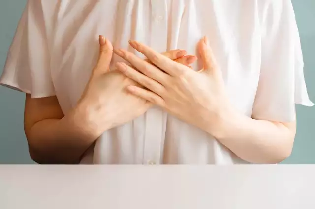 深呼吸のイメージ