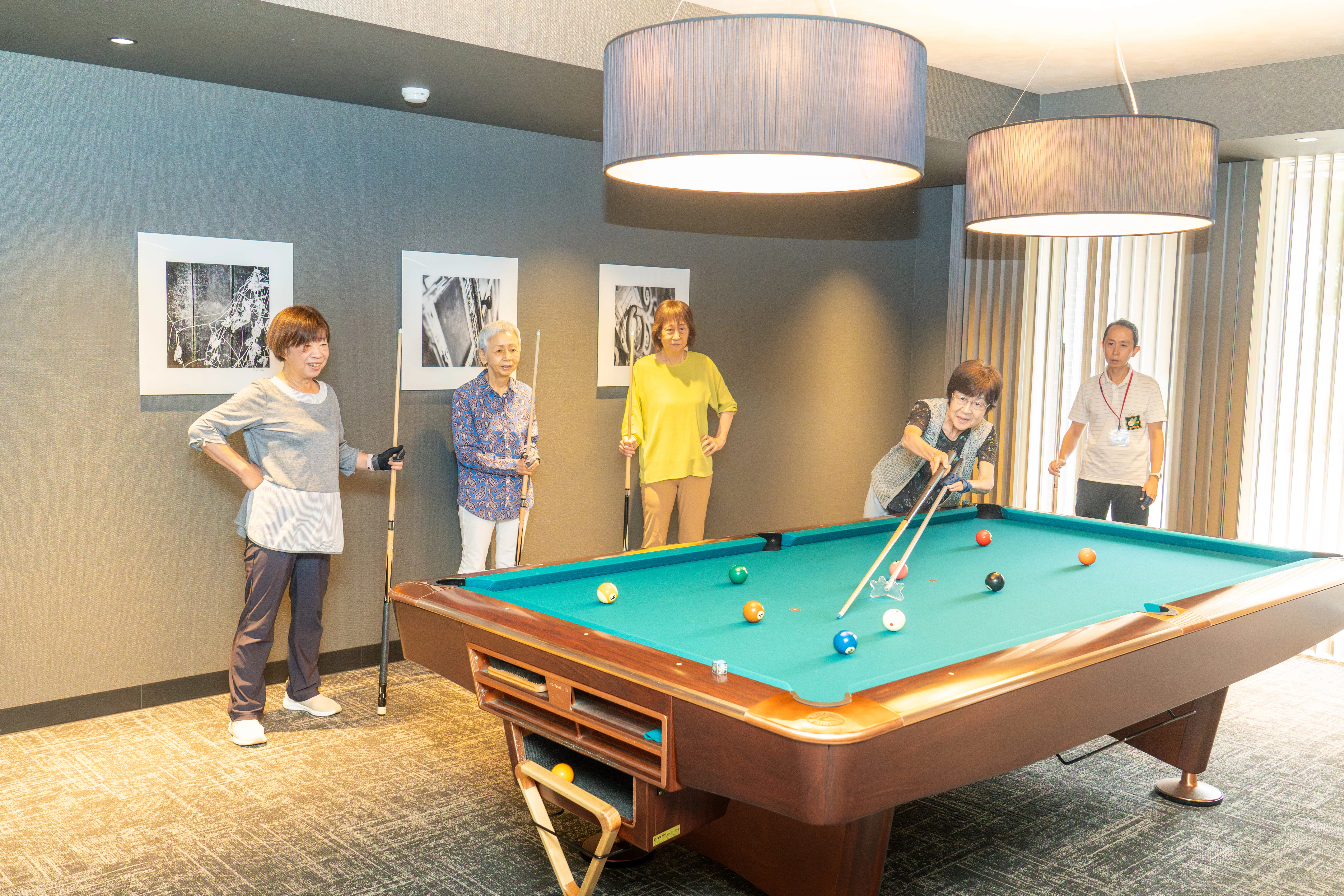 ウォーキングビリヤード