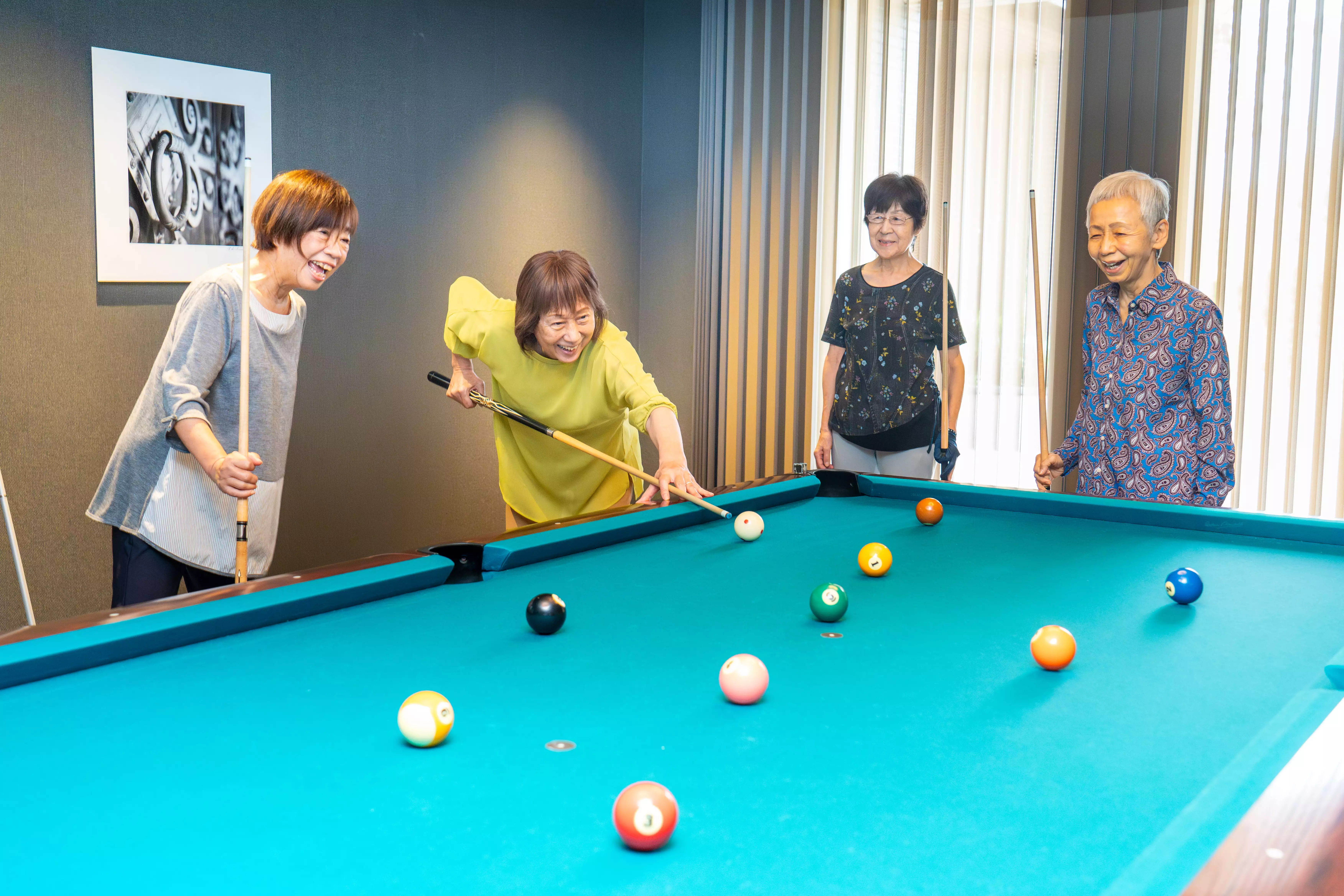 ウォーキングビリヤード