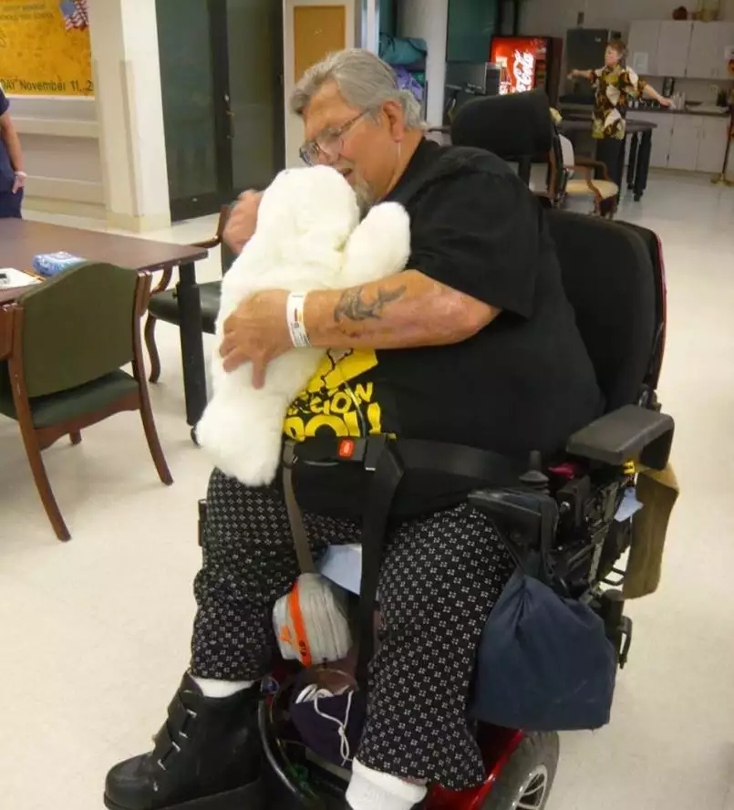 アメリカ退役軍人病院でのパロ