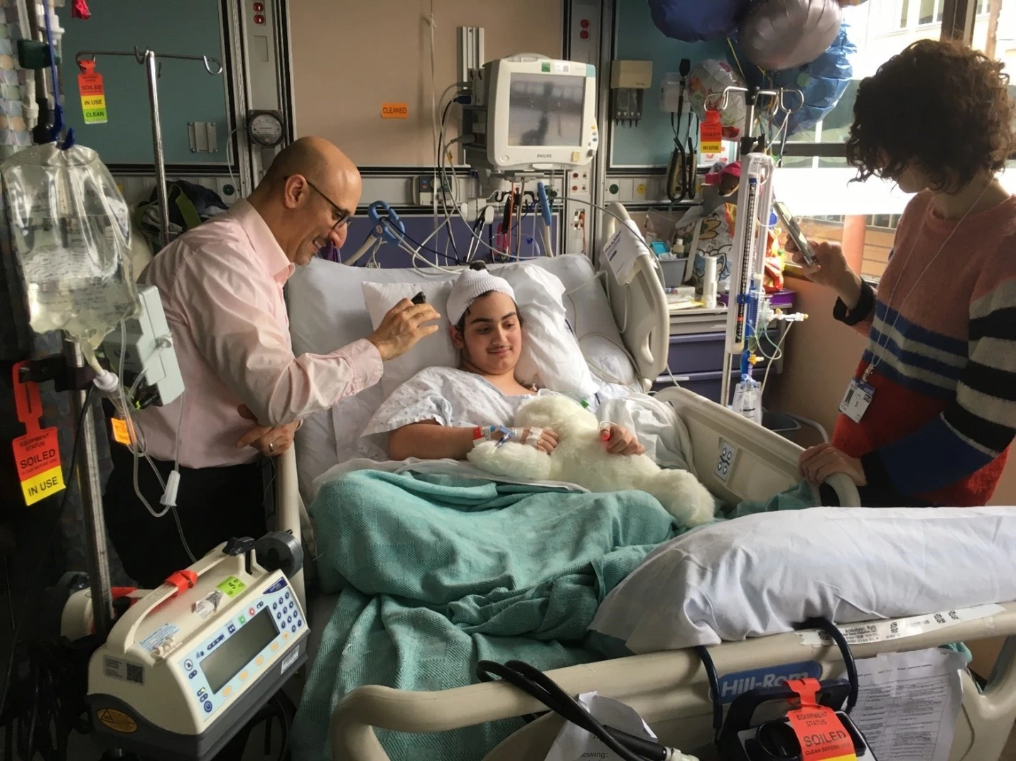 アメリカの病院でのパロ