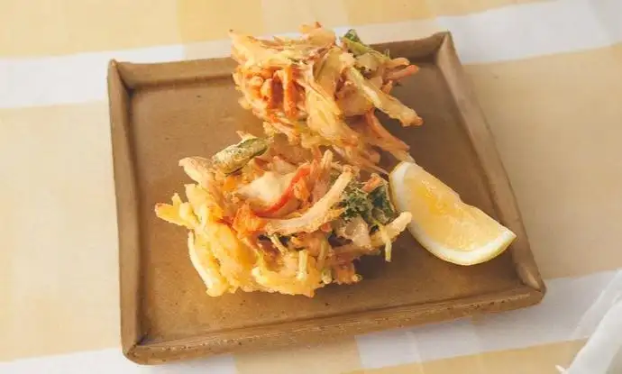 ささ身ときんぴらのかき揚げ