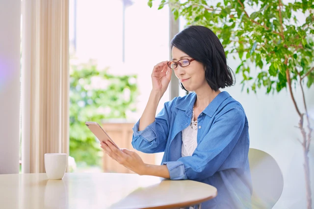 目の不調を感じる人