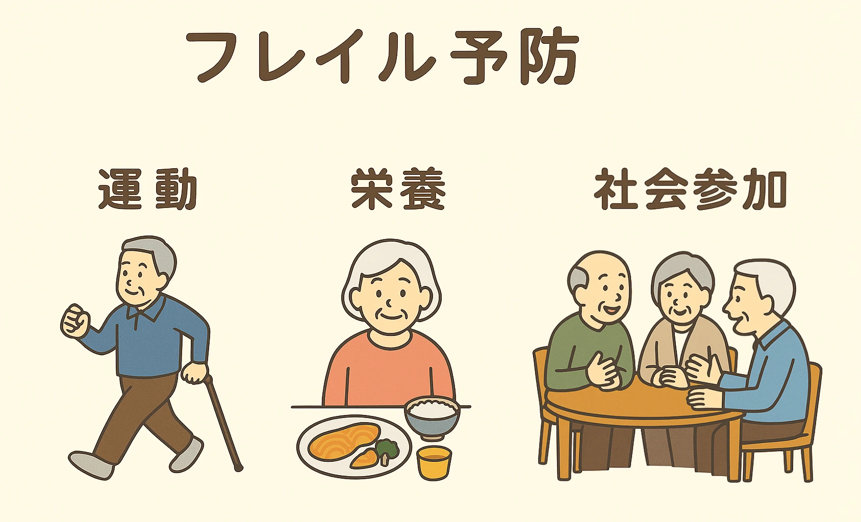 MySCUE記事　フレイル予防