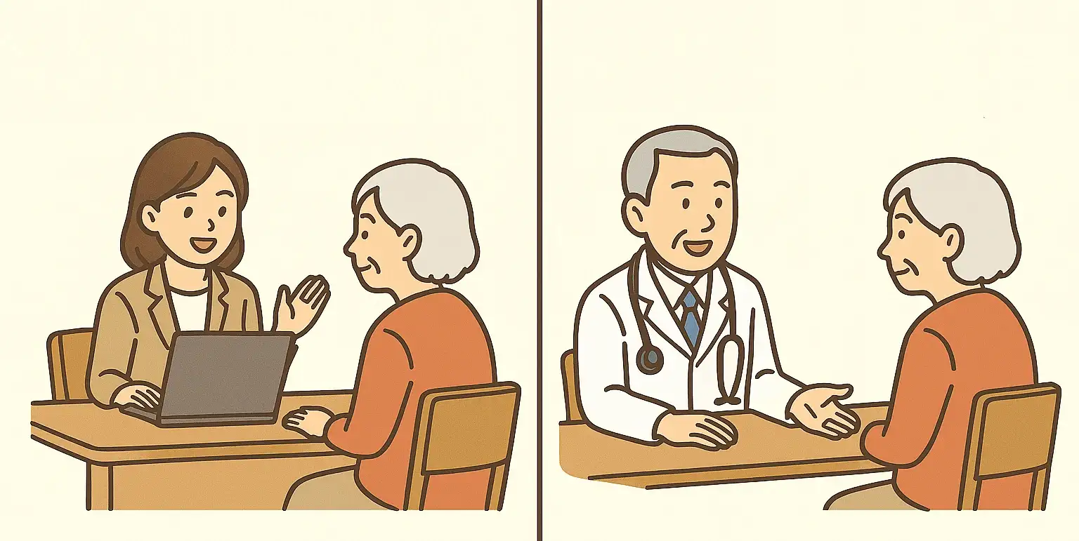 MySCUE記事　フレイル予防　相談先