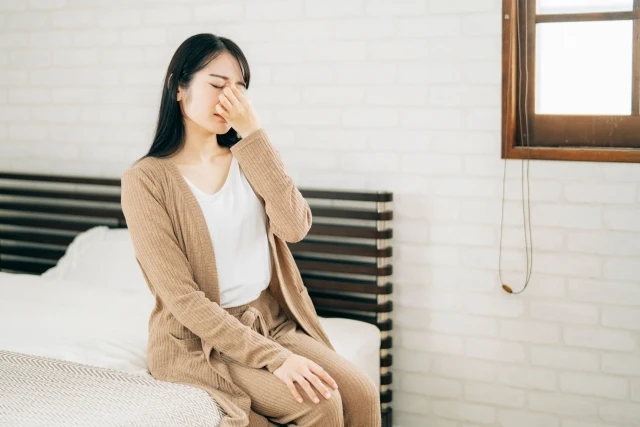 寝不足のイメージ