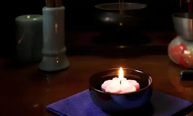 【offti】アロマキャンドル　お盆　お彼岸　年末年始　法要　月命日