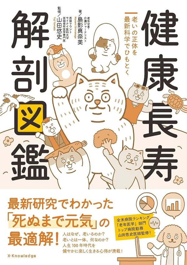 『健康長寿　解剖図巻』（書影）